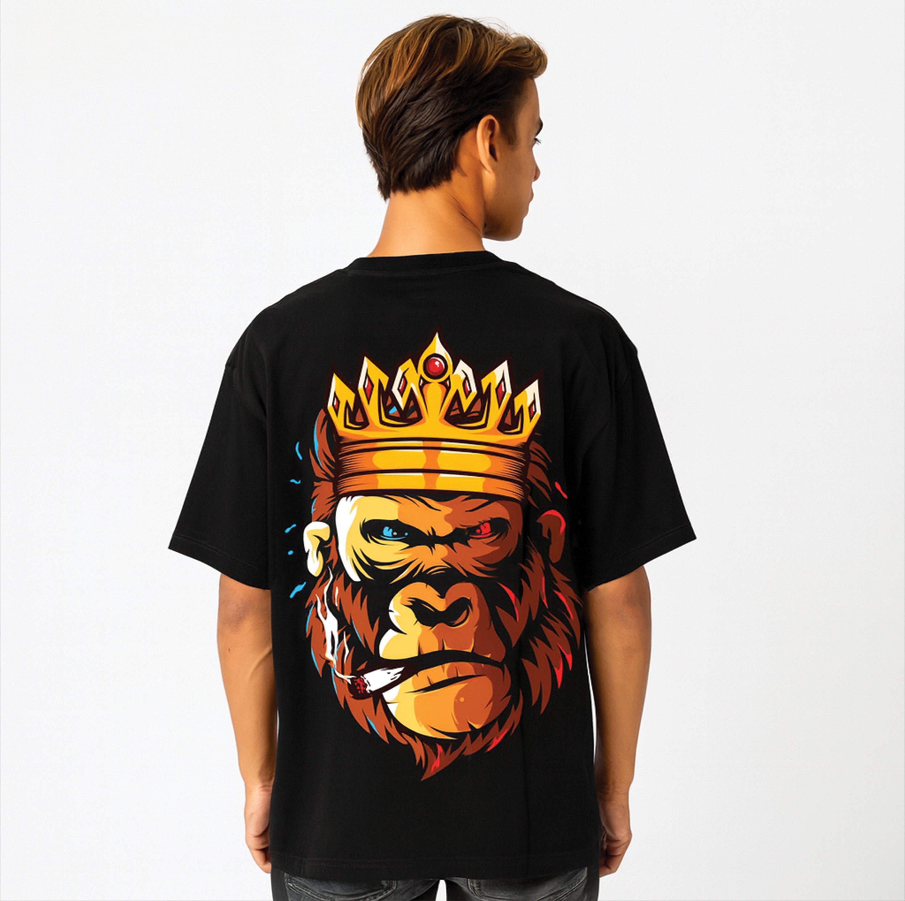King Ape Graphic Oversized T-Shirt