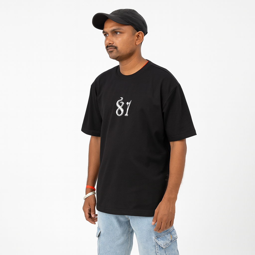 Cool Dog Graphic T-Shirt – Black