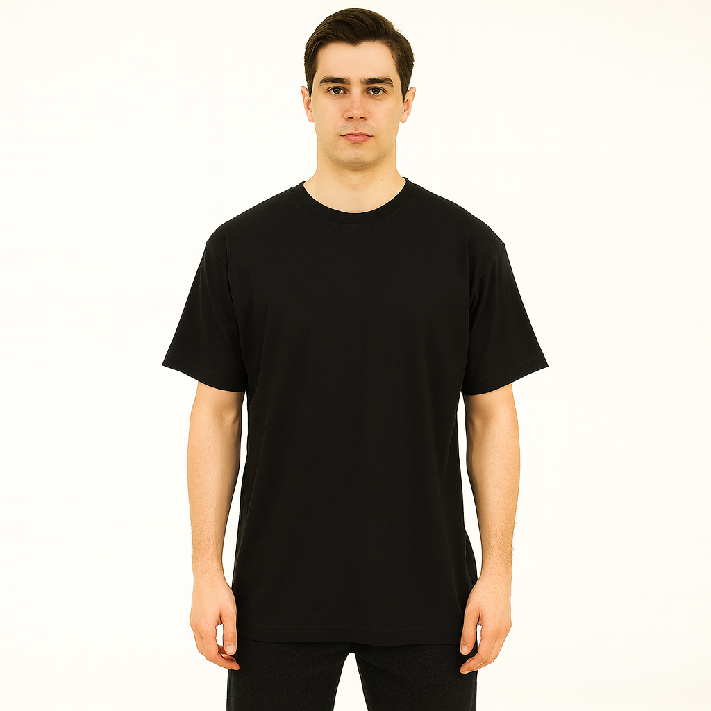 Adventure Awaits Graphic T-shirt--Black