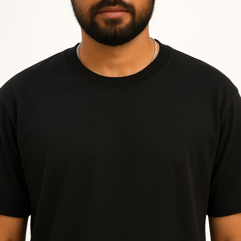 Dragon Aura Anime Graphic T-shirt--Black