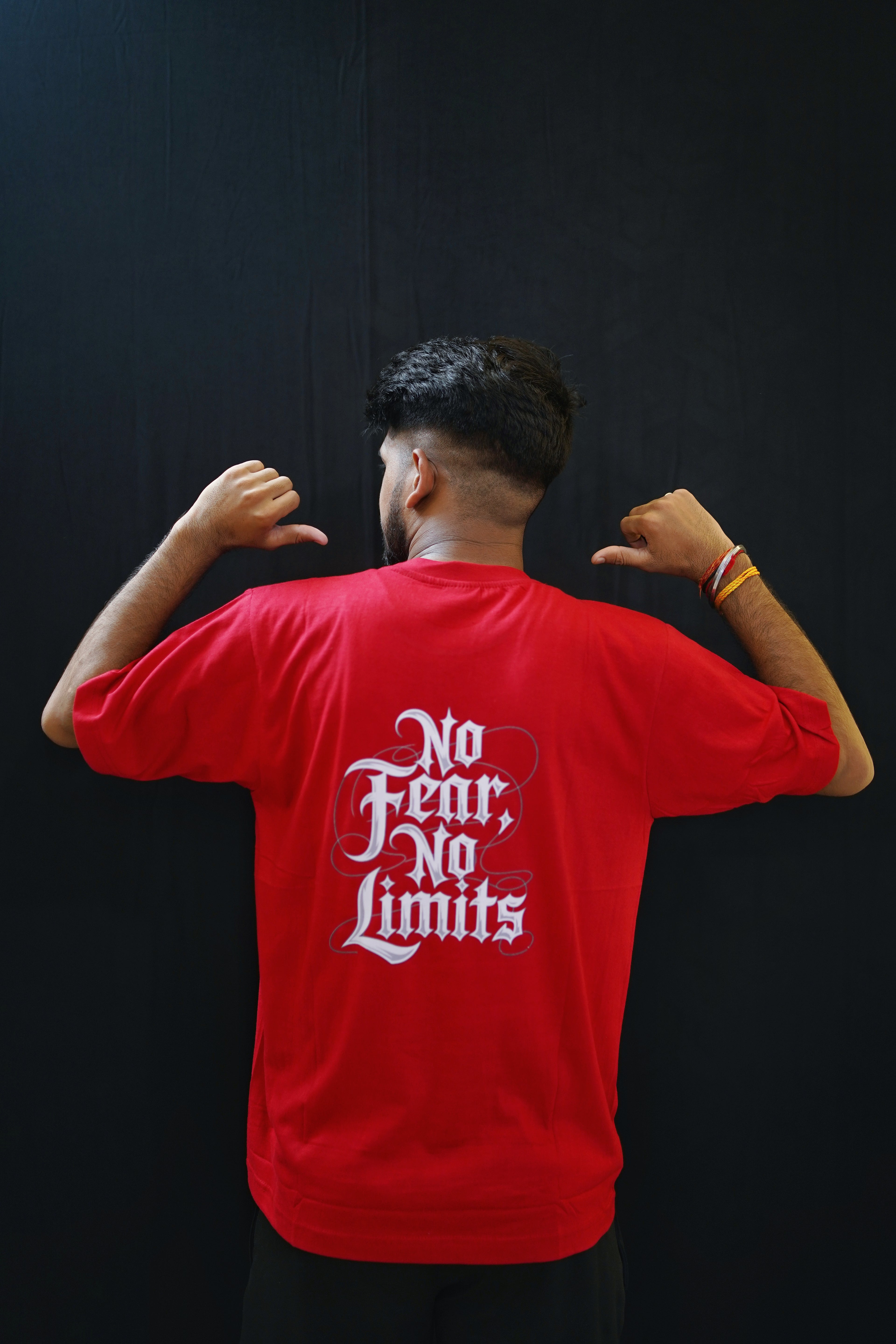 No Fear No Limits 100% Cotton T-Shirt