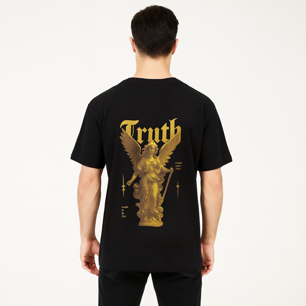 Truth Graphic Oversized T-shirt--